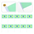 thumbnail image 3 of 50 Pcs Drapeau de Match de Football Drapeaux Portatifs avec Bâton, 3 of 7