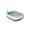 Blue, variant on Dvkptbk Cat Litter Box with High Sides, Splashs Proof Designs, Open Top Cat Litter Pan Include Scoop Easy Cleaning