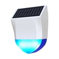thumbnail image 2 of Dvkptbk Alarm System Tuya Smart Wifi/Bluetooth Solar Outdoor Human Body Infrared Alarm Outdoor Sound and Light Alarm Home Appliances, 2 of 9