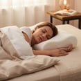 thumbnail image 4 of Fwttom Memory Cotton Cushion, Memories Foam Pillow Cervical Pillow for Neck Pain Relief Ergonomic Breathable Wicking Bed Pillow for Side Back Stomach Sleepers, 4 of 6