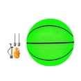 thumbnail image 1 of keepw Glowing Basketball Reflective Toy Green Balls Fine Good Night Fluorescence Workmanship Equipment Competition Gripping Sporting, 1 of 6
