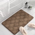 thumbnail image 4 of ABPWLY Rugs Absorbent Non-Slip Foam Machine Washable Soft Velvet Bath Mats And Slow Rebounds Thickened Floor Mat Easier To Dry For Bathroom Floor Clearance shower mat Canada Days bath mat for tub non, 4 of 8