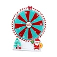 thumbnail image 2 of Tnarru Plateau Tournant de Prix, Roue de Roulette à Tirage, Jeu Interactif Modifiable, Roue de Fortune, Plateau Tournant de Prix pour Noël et Famille, 2 of 8