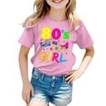 thumbnail image 1 of Chandail à Manches Longues pour Enfants Filles Tenues pour Tout-Petites Fille Carnaval pour Enfants Couleur Imprimée Col Rond T-Shirt à Manches Courtes, 1 of 4