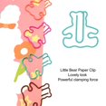 thumbnail image 3 of Clip de Papier Petit Ours, Clips de Note de Fichier Multifonction Léger 160pcs Bleu pour la Classification des Fichiers, 3 of 8
