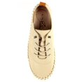 thumbnail image 4 of Lunar Womens St Ives Leather Plimsolls, 4 of 6