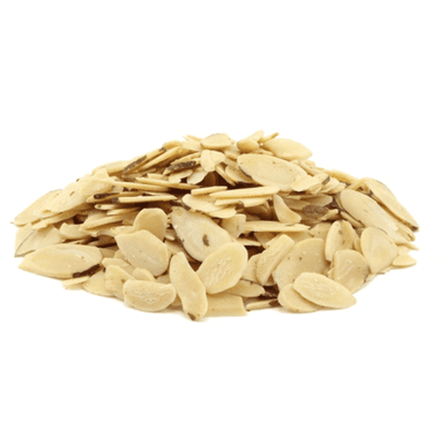Toasted Natural Sliced Almonds Unsalted Bulk Food Service 25 lbs/11.33 kgs