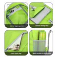 thumbnail image 3 of Lightweight Large Capacity Foldable Backpack, Durable Material, Compact & Multi Purpose, Suitable For Outdoor Sports, Travel, Hiking, Camping, 32x15x47cm, Oxford Cloth, 3 of 8