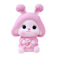 thumbnail image 1 of simhoa Bunny Statue Change Box Decorative Feng Shui Decor Cute Animal Statue Money Bank, 1 of 7