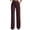 Wine pants womans, variant on Nfurl Dress Pants for Women Business Casual Straight Leg Office Work Slacks with Pockets High Waisted Pleated Pull on Trousers Pants Black,S