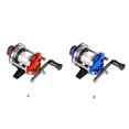 thumbnail image 2 of Langgg Moulinet de Pêche Mini Roue en Métal Appât Vitesse de Lancer Ligne de Mer Droite Fil de Navire Attirail Outil Ajustable Traîne pour Spinning Rouge, 2 of 6