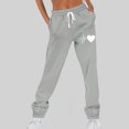 thumbnail image 4 of Funicet Pantalon d'Hiver Imprimé pour Femmes, Taille Élastique avec Sangle, Long, 4 of 4