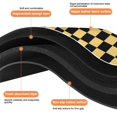 thumbnail image 5 of Elegant Long Bath Mat: Non-Slip Checkered Bathroom Runner Rug. Soft, Absorbent Microfiber Material. Machine Washable Mats for Bathtub Showers, 20x32in, 5 of 5