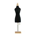 thumbnail image 3 of Mannequins de Forme de Robe de Poupée Corps Vêtements de Poupée Forme Accessoires Photo Mini Miniature Mannequin de Couture pour Jardin Féerique Pièces de Poupée BJD Base Carrée 26 cm, 3 of 8