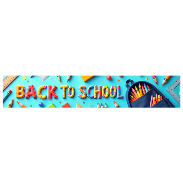 Colorful Back to School Banner Background Decor Party Supplies Photography Props for Classroom Entrance Backdrop First Day of School Celebration Student Gathering Decorations