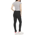 thumbnail image 4 of Lot de 3 Pantalons Chino Doux pour Femmes, Super Extensibles, Coupe Ajustée, 5 Poches, Uniforme de Travail, 4 of 4