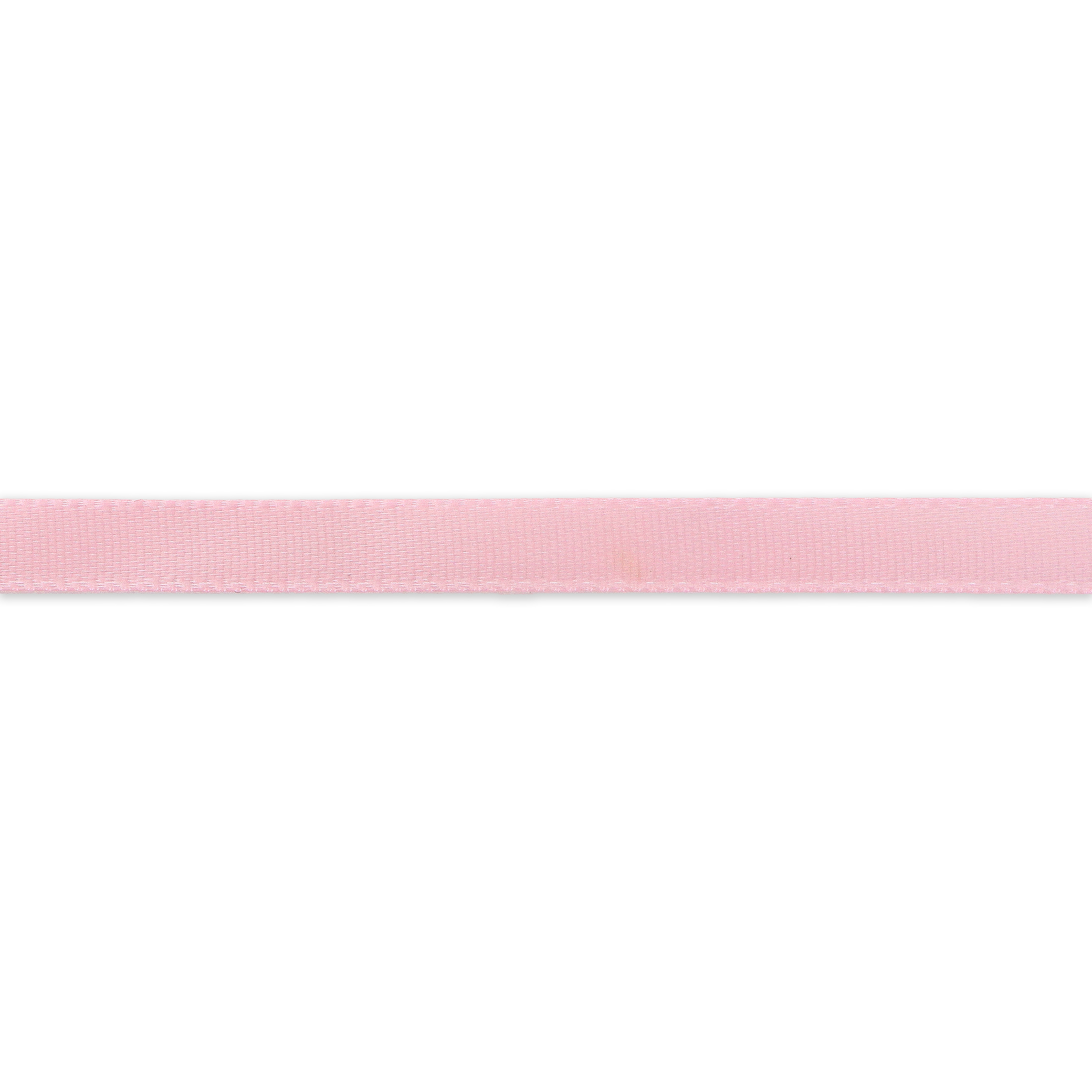 UNIQUE CREATIV, ruban, satin simple face, rose, 6 mm × 9.1 m (0.23" × 30 pi)