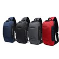 thumbnail image 2 of yingyy Men Bags Chest Pack Multi-function Lock waterproof trip pack USB Anti Theft Waterproof Mobile Multi-pocket Trip Shoulder Backpack, 2 of 9