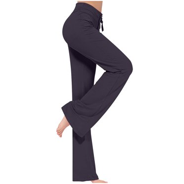 zanvin Wide Leg Pants For Women Loose High Waist Workout Out Leggings Casual Trousers Yoga Gym Pants