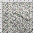thumbnail image 4 of oneOone Velvet Medium Blue Fabric Floral Sewing Material Print Fabric By The Yard 58 Inch Wide, 4 of 4