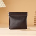 thumbnail image 1 of Portable Coin PouchAutomatic Closure Coin PurseFaux Leather OrganizerBagCash Pouch For Carrying Coin Convenient Jewelry Pouch, 1 of 9