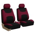 thumbnail image 2 of Light & Breezy Flat Cloth Car Seat Cover Set For Car Truck SUV Van - Full Set, 2 of 5