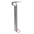 thumbnail image 2 of Camping Hammer, Stainless Steel Head Sturdy Tent Stake Hammer Multi Function With Aluminum Handle For Digging Holes Gray,Blue,Orange, 2 of 8