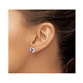 thumbnail image 4 of Boucles d'Oreilles en Améthyste de 1,70 Carat (ctw) en Argent Sterling, 4 of 4