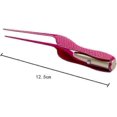 thumbnail image 2 of LED Flashlight Ear Tweezers Pointed Tweezers Multifunctional with Flashing light Professional Rose Red, 2 of 5