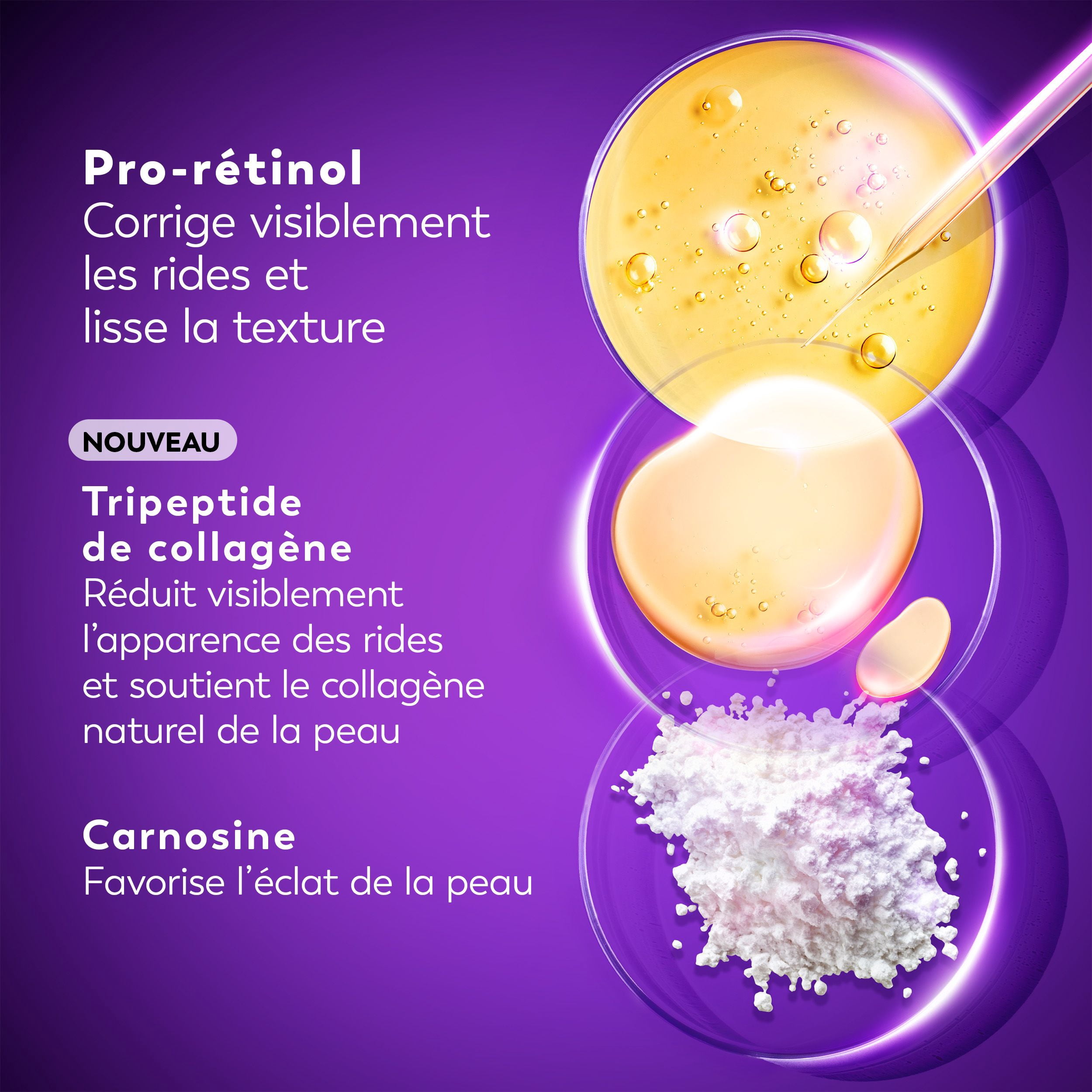 Crème Pour Le Visage Olay Rétinol 24, Hydratant De Nuit Anti-Âge, Sans Parfum, Non Gras, Anti-Rides, Lisse Les Ridules, Raffermissant, Soins De La Peau Hydratants – Peptides, Glycérine, 50 mL