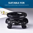 thumbnail image 2 of MasteelfCA Support de Boules de Cristal Style Antique Boules de Cristal en Résine Base Creuse Support de Sphère en Cristal, 2 of 9