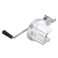 thumbnail image 4 of Manual Macaroni Maker Stainless Steel Silver Portable Hand Cranking Noodles Pressing Machine for Kitchen Restaurant, 4 of 14