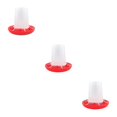 thumbnail image 3 of Dalazy Chicken Feeder Geese Chook Hen Blanking Stable Automatic Bucket Feeding 3Set, 3 of 6