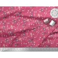 thumbnail image 3 of Soimoi Poly Georgette Fabric Leaves, & Rose Floral Decor Fabric Printed Yard 42 Inch Wide, 3 of 3