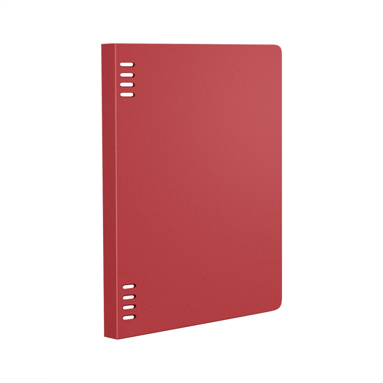witspace B5 Removable Loose Leaf Frosted Notebook Cover, Campus Smart Ring Binder, B5 Transparent Binder Notebook Slim Binder Folder for Work, Study and Journal Supplies