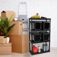 thumbnail image 4 of Gracious Living 4 Shelf Ventilated Garage Shelving Kit with 4 Bins & Lids, 4 of 9