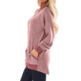 thumbnail image 4 of CEHVOM Blouse d'Été Décontractée à Manches Longues pour Femmes Col Rond Hauts Unis T-Shirt Liquidation, 4 of 7