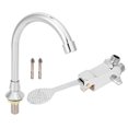 thumbnail image 3 of Sink Faucet,Bathroom Basin Faucet Set Basin Faucet Foot Pedal Faucet High Capacity, 3 of 11