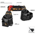thumbnail image 3 of TB-CT-111-CP - HANDYMAN TOOL BELT SET 3PC WITH CLIP ON AND CLIP OFF BELT 32-48 IN, 3 of 6