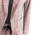 thumbnail image 3 of Womens Business Work Suit Set Long Sleeve Open Front Blazer with Slim Fit Suit Pants Basic Work Office Formal Suit Sets, 3 of 6