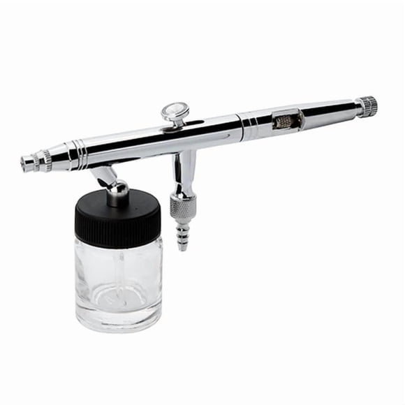 0.3/0.5/0.8mm Suction Feed Airbrush - Professional Dual-Action Portable Spray Gun Set (22CC) ,Easy to Use