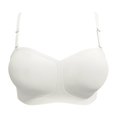 thumbnail image 4 of Comfortable Transparent Shoulder Strap Backless Spongeless Bra with Convertible Straps for Everyday Wear, 4 of 5
