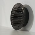 thumbnail image 4 of Grille d'Aération Ronde en Acier Inoxydable 70-200 mm, Outil de Ventilation pour Conduit Mural Extérieur 100 mm, 4 of 10