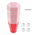 thumbnail image 2 of Hexcup, Hexcup Ensemble de Gobelets de Jeu Rouge Beer Pong pour Fête, 2 of 8