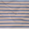 thumbnail image 3 of oneOone Organic Cotton Poplin Twill Fabric Multicolor Stripe Print Sewing Fabric BTY 42 Inch Wide, 3 of 3
