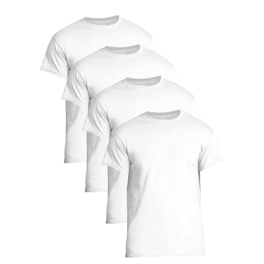Gildan T-Shirt en Coton Épais pour Hommes - G500 (Lot de 4)
