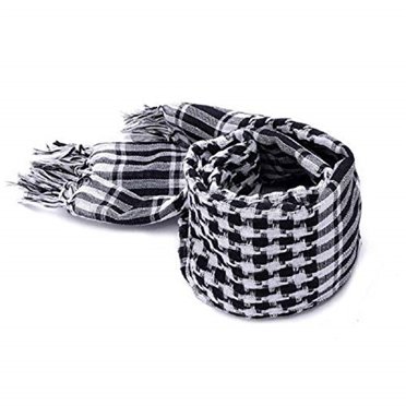 Foulard Unisexe Militaire Arabe Tactique Désert Shemagh Keffieh Châle Cou Bandeau