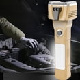 thumbnail image 4 of TopLLC Camping Multi Function Rechargeable Work Light Fire Self Rescuing Broken Window External Flashlight Multifunctional lighting, 4 of 5