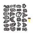 thumbnail image 4 of High Toughness Hair  Template, Hair  Sticker, For Hair Stylists Salon, 4 of 8
