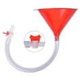 thumbnail image 1 of bedienty Sealing Valve Beer Bong Funnel Party Companion Spring Break single tube, 1 of 6
